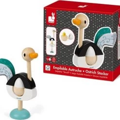 Janod Zigolos - Stapeltoren Struisvogel -duurzamer-speelgoed Verkoop 550x459 4