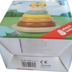 Small Foot Company Small Foot - Tiger Stacking Tower "Safari" - Stapeltoren Diertjes -duurzamer-speelgoed Verkoop 550x460 4