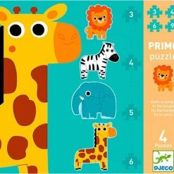 Djeco Diertjes Uit De Zoo - 4 Puzzels - 3, 4, 5 En 6 Stukjes -duurzamer-speelgoed Verkoop 550x461 1
