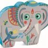 Djeco - Puzzel 24 Stukken - Asia Olifant - 3+ 1 Djeco - Puzzel 24 Stukken - Asia Olifant - 3+ -duurzamer-speelgoed Verkoop 550x461 2