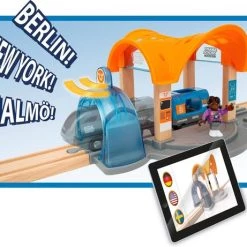 BRIO Smart Tech Sound Action Tunnel-station - 33973 -duurzamer-speelgoed Verkoop 550x461