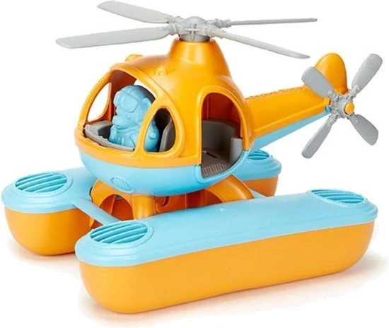 Green Toys Inc Green Toys Zee Helikopter Oranje/Blauw 14 Green Toys Inc Green Toys Zee Helikopter Oranje/Blauw - Afbeelding 12