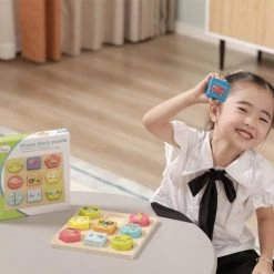 New Classic Toys Houten Geometrische Vormenpuzzel - Voertuigen -duurzamer-speelgoed Verkoop 550x465 15