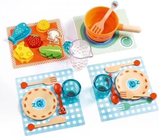 Djeco Etenstijd Kittens 4 Djeco Etenstijd Kittens - Afbeelding 2