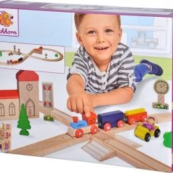 Eichhorn - Treinset 8-vormig - Houten Speelgoed -duurzamer-speelgoed Verkoop 550x469 11