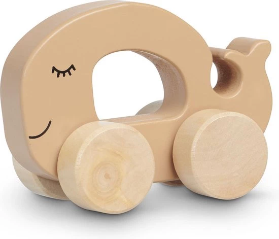 Jollein Houten Speelgoedauto - Sea Animal - Caramel 4 Jollein Houten Speelgoedauto - Sea Animal - Caramel - Afbeelding 2