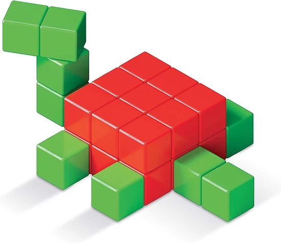 Geomag Magicube Green Line 64 Delig 6 Geomag Magicube Green Line 64 Delig - Afbeelding 4
