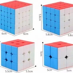 MoYu Kubus Set - Cube Set - 4 Stuks - 4 Delig - 2x2/3x3/4x4/5x5 - Breinbrekers - Speedcube - Magic Cube - Leeftijd 6+ -duurzamer-speelgoed Verkoop 550x477 4
