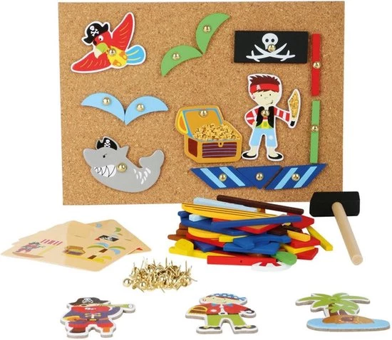 Small Foot Company Small Foot - Hammer Game Pirate 8 Small Foot Company Small Foot - Hammer Game Pirate - Afbeelding 7