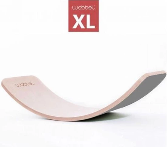 Wobbel XL Blank Gelakt Balansbord Muis 11 Wobbel XL Blank Gelakt Balansbord Muis - Afbeelding 9