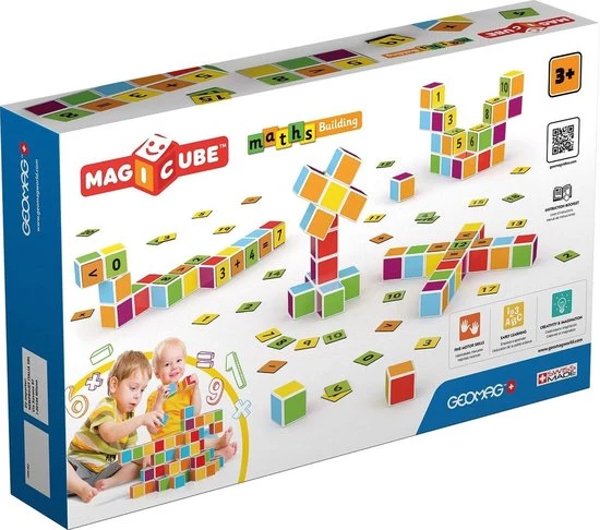 Geomag Magicube Leren Rekenen Junior 61-delig 7 Geomag Magicube Leren Rekenen Junior 61-delig - Afbeelding 5