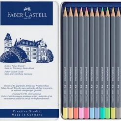 Faber-Castell - Aquarelpotlood -Goldfaber - Blik 12st. - Pastel - FC-114622