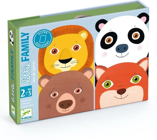 Djeco Kaartspel Little Family 4 Djeco Kaartspel Little Family - Afbeelding 2