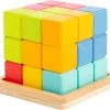 Small Foot Company Small Foot - 3D Geometric Shapes Puzzle Cube -duurzamer-speelgoed Verkoop 550x491 2