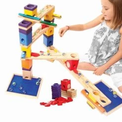 Hape Quadrilla Muziek En Beweging - Houten Knikkerbaan -duurzamer-speelgoed Verkoop 550x492 12