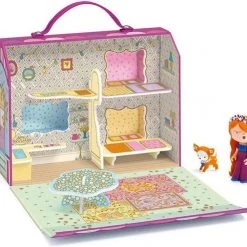 Djeco Tinyly Draagbaar Poppenhuisje