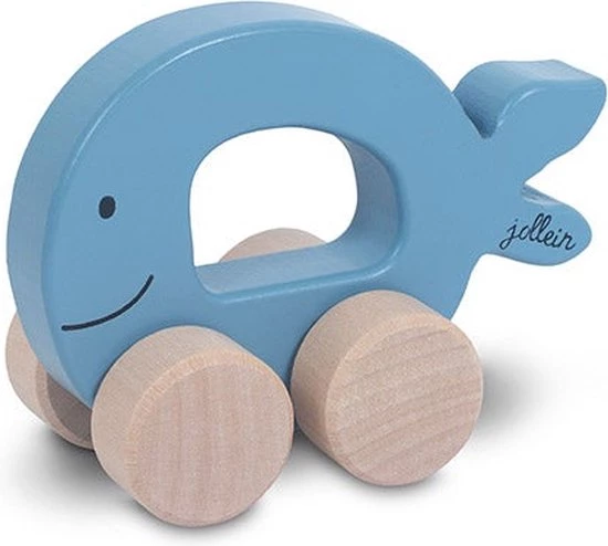 Jollein Houten Speelgoedauto - Sea Animal - Caramel 12 Jollein Houten Speelgoedauto - Sea Animal - Caramel - Afbeelding 10