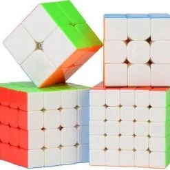 Puzzelkubus – 2x2, 3x3, 4x4, 5x5 - Extra 3x3 Puzzelkubus - Rubiks Cube - MoYu Speed Cube - Gratis 5x Cubestands - Complete Set 15 Puzzelkubus – 2x2, 3x3, 4x4, 5x5 - Extra 3x3 Puzzelkubus - Rubiks Cube - MoYu Speed Cube - Gratis 5x Cubestands - Complete Set -duurzamer-speelgoed Verkoop 550x496