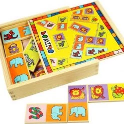 Small Foot Company Small Foot Domino Boerderij Dieren 28 Stenen -duurzamer-speelgoed Verkoop 550x497 5