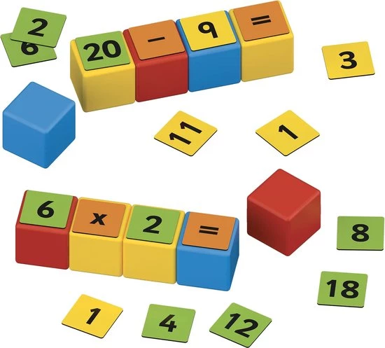 Geomag Magicube Magnetische Bouwblokken Mijn Eerste Wiskunde Set - 61-delig 6 Geomag Magicube Magnetische Bouwblokken Mijn Eerste Wiskunde Set - 61-delig - Afbeelding 4