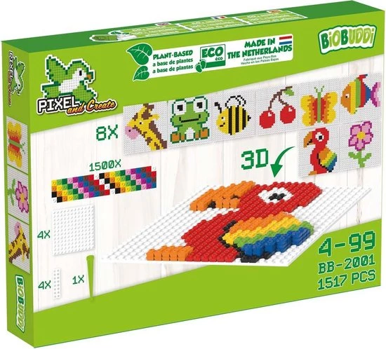 Biobuddi Pixel & Create Starterspakket BB-2001 4 Biobuddi Pixel & Create Starterspakket BB-2001 - Afbeelding 2