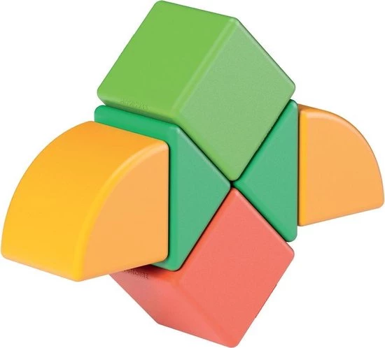 Geomag Magicube 3 Recyclede Vormen Starters Set 6-delig 6 Geomag Magicube 3 Recyclede Vormen Starters Set 6-delig - Afbeelding 4