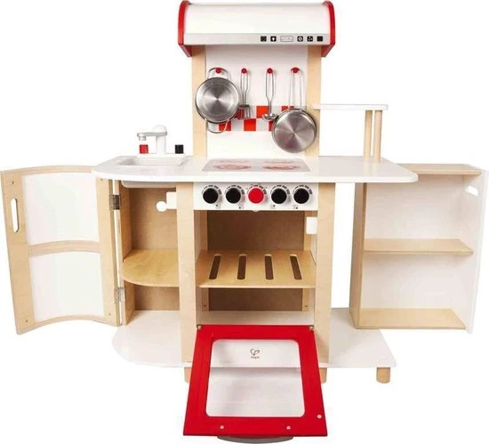 Hape Multifunctionele Houten Keuken 8 Hape Multifunctionele Houten Keuken - Afbeelding 6