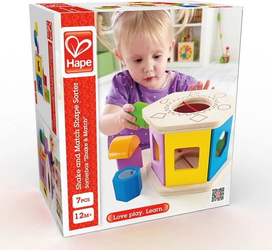 Hape Vormpuzzel Shaker E0407 6 Hape Vormpuzzel Shaker E0407 - Afbeelding 4