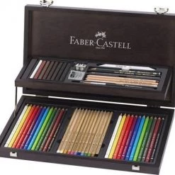Faber-Castell - Compendium - Kleurpotloden - 54 St. - Kist Mahonie - FC-110084