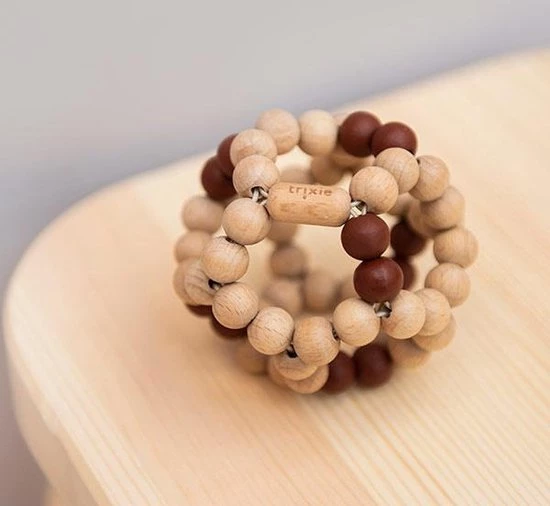 Trixie Houten Kralenbal - Rust 6 Trixie Houten Kralenbal - Rust - Afbeelding 4