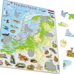 Larsen Legpuzzel Maxi Nederland Junior Karton 68 Stukjes