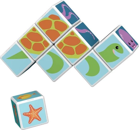 Geomag MagiCube Sea Animals - 14 Delig 5 Geomag MagiCube Sea Animals - 14 Delig - Afbeelding 3