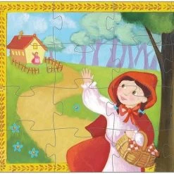 Djeco Puzzel Roodkapje (36 Stukjes) 11 Djeco Puzzel Roodkapje (36 Stukjes) -duurzamer-speelgoed Verkoop 550x517 3