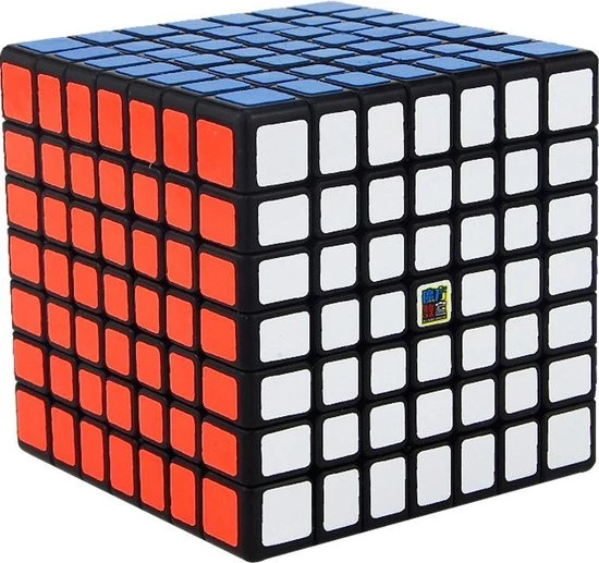 7x7 Speedcube - Puzzel Kubus - Zwart Magic Cube - Moyu Meilong 3 7x7 Speedcube - Puzzel Kubus - Zwart Magic Cube - Moyu Meilong