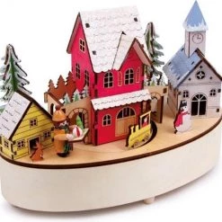 Small Foot Company Musical Box And Lamp Wintertime
