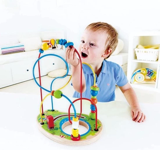 Hape Kralenspiraal Middelgroot 5 Hape Kralenspiraal Middelgroot - Afbeelding 3