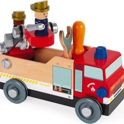 Janod Brico'kids - Brandweerauto 11 Janod Brico'kids - Brandweerauto -duurzamer-speelgoed Verkoop 550x518 4