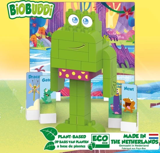 BiOBUDDi Swampies - Ribby - 44 Delig - Past Op Duplo - Jongens En Meisjes - Speelgoed - Cadeau Tip !! 5 BiOBUDDi Swampies - Ribby - 44 Delig - Past Op Duplo - Jongens En Meisjes - Speelgoed - Cadeau Tip !! - Afbeelding 3