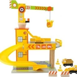 Small Foot Company Small Foot Parkeergarage Bouwkraan