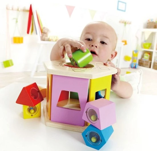 Hape Vormpuzzel Shaker E0407 4 Hape Vormpuzzel Shaker E0407 - Afbeelding 2