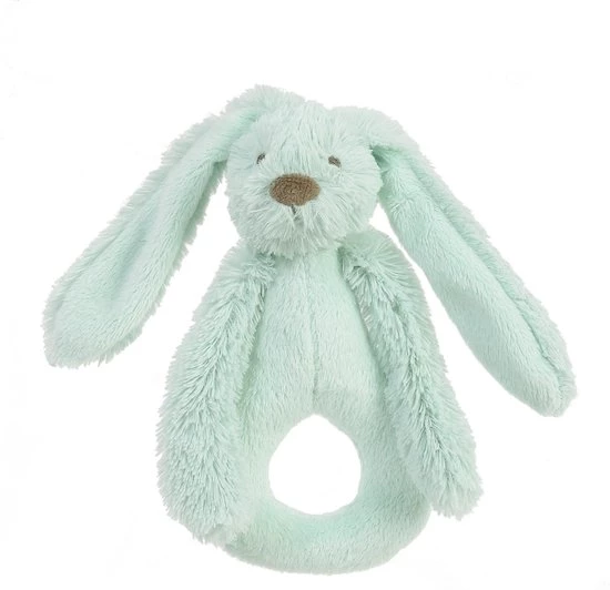 Happy Horse Konijn Richie Rammelaar - Lagoon Groen - Baby Cadeau 3 Happy Horse Konijn Richie Rammelaar - Lagoon Groen - Baby Cadeau