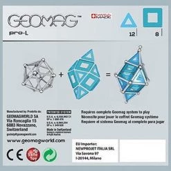 Geomag Pro-L Just Panels Blauw -duurzamer-speelgoed Verkoop 550x535 2