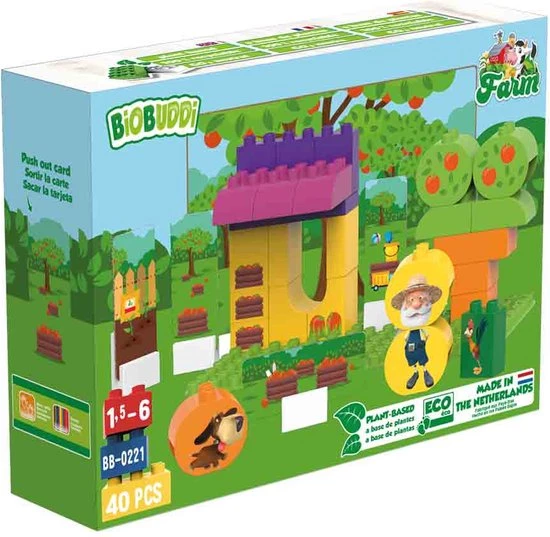 BIOBUDDI - Appelboerderij - 40 Delig 3 BIOBUDDI - Appelboerderij - 40 Delig