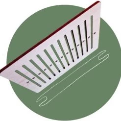 MooiHout Stijve Bandkam, Bandweefkam, Wevende Raad, Wevende Plaat, Backstrap Weven, Inkle Weven, Backstrap Weefgetouw, Viking Ambacht, Band Weven, Heddle -duurzamer-speelgoed Verkoop 550x537 5
