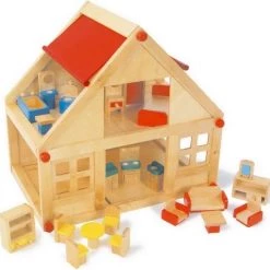 Small Foot Company Poppenhuis Met 22 Meubels - Houten Speelgoed Vanaf 3 Jaar 15 Small Foot Company Poppenhuis Met 22 Meubels - Houten Speelgoed Vanaf 3 Jaar -duurzamer-speelgoed Verkoop 550x538 2