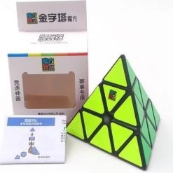 Pyraminx - Pyramide Kubus - MoYu Meilong Speedcube - Zwart -duurzamer-speelgoed Verkoop 550x540 5