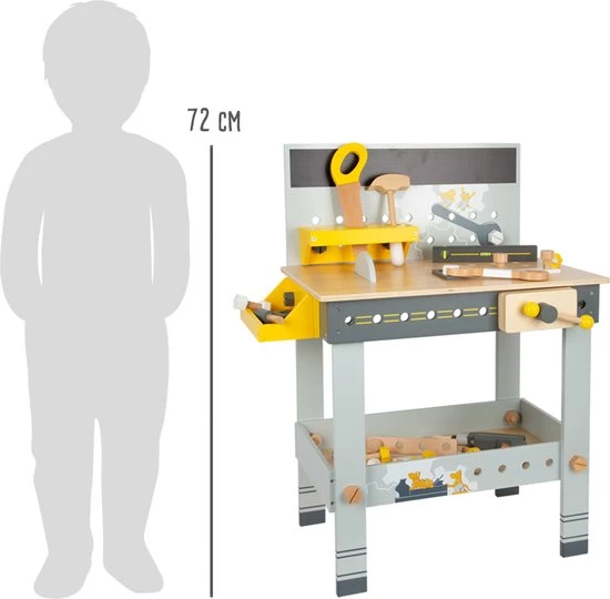Small Foot Company Small Foot - Workbench "Miniwob" 6 Small Foot Company Small Foot - Workbench "Miniwob" - Afbeelding 4