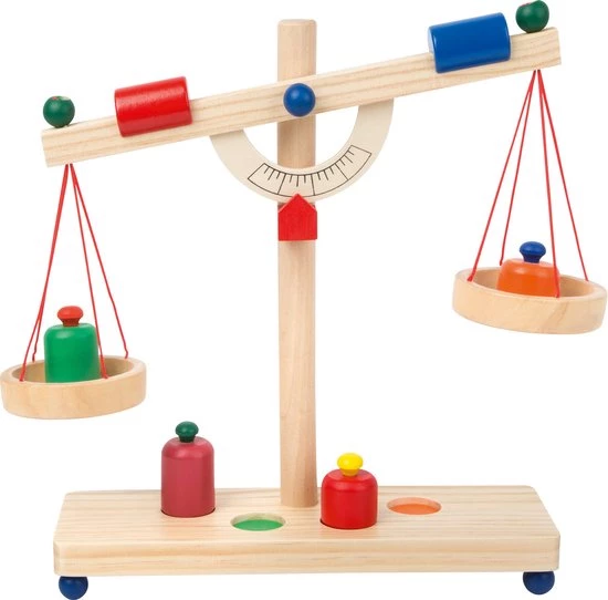 Small Foot Company Weegschaal Met Gewichtjes - Houten Speelgoed Vanaf 3 Jaar 3 Small Foot Company Weegschaal Met Gewichtjes - Houten Speelgoed Vanaf 3 Jaar
