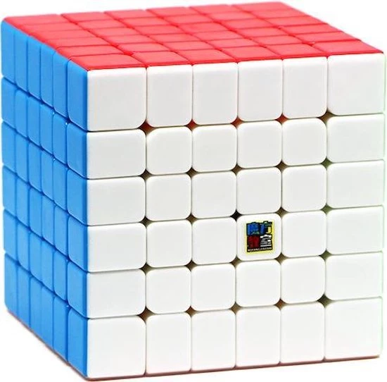6x6 Speedcube - Puzzel Cube- Stickerless Kubus - Moyu Meilong 3 6x6 Speedcube - Puzzel Cube- Stickerless Kubus - Moyu Meilong