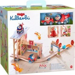 Haba Kullerbü Knikkerbaan Brandweerkazerne 19 Haba Kullerbü Knikkerbaan Brandweerkazerne -duurzamer-speelgoed Verkoop 550x542 9